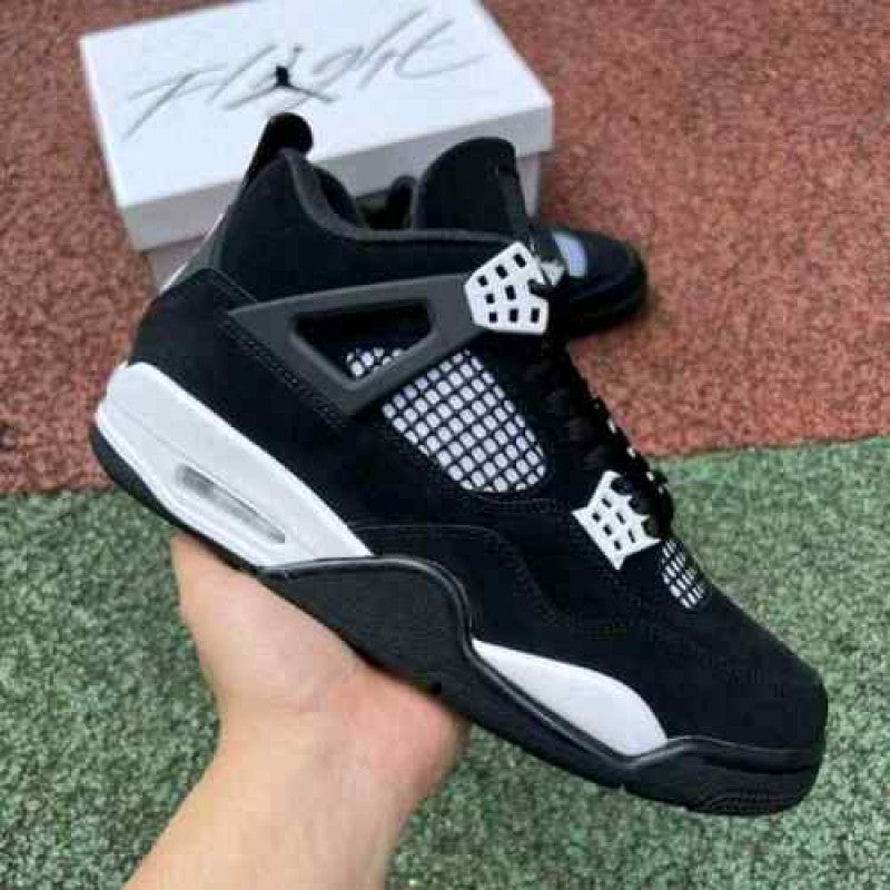 Nike Air Jordan 4 white thunder semi ua