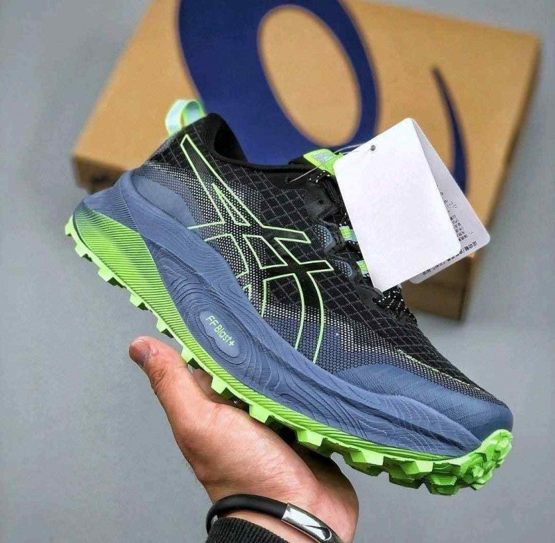 Asics Trabuco Max 3 Trail Black illuminate Green