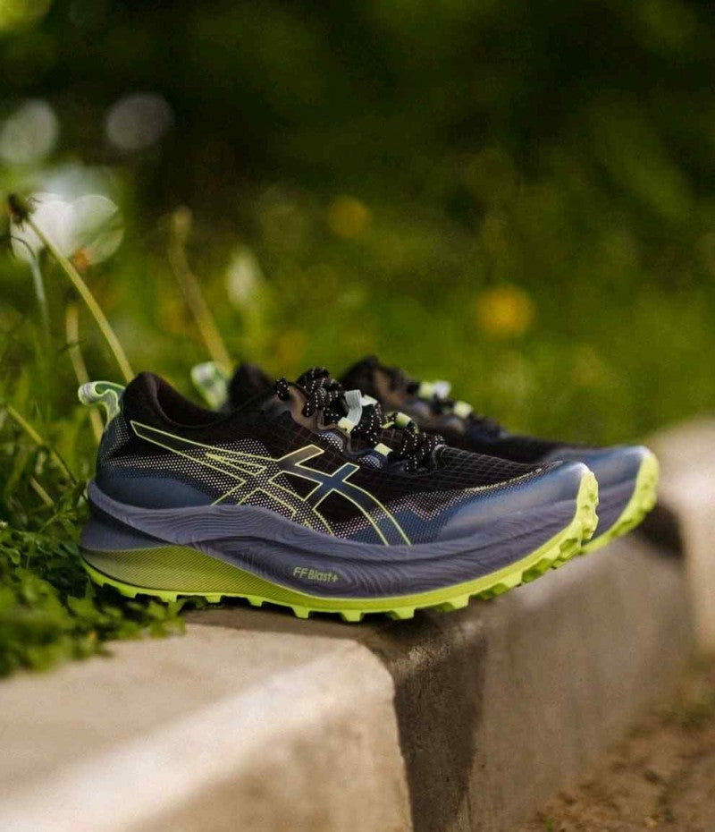 Asics Trabuco Max 3 Trail Black illuminate Green
