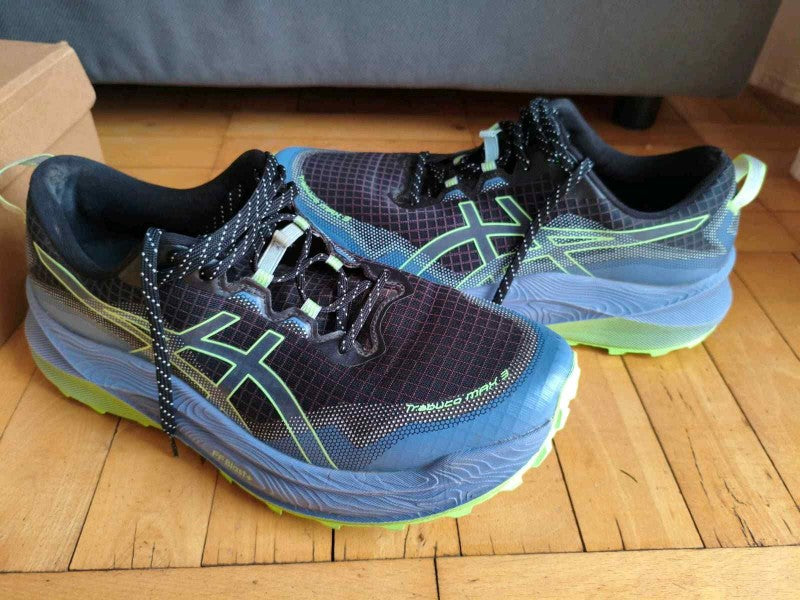 Asics Trabuco Max 3 Trail Black illuminate Green