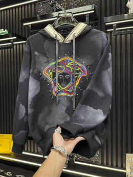Versace IMPORTED HOODIE STORE ARTICLE BLACK