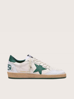 Golden Goose Ballstar WhiteGreen Sneakers