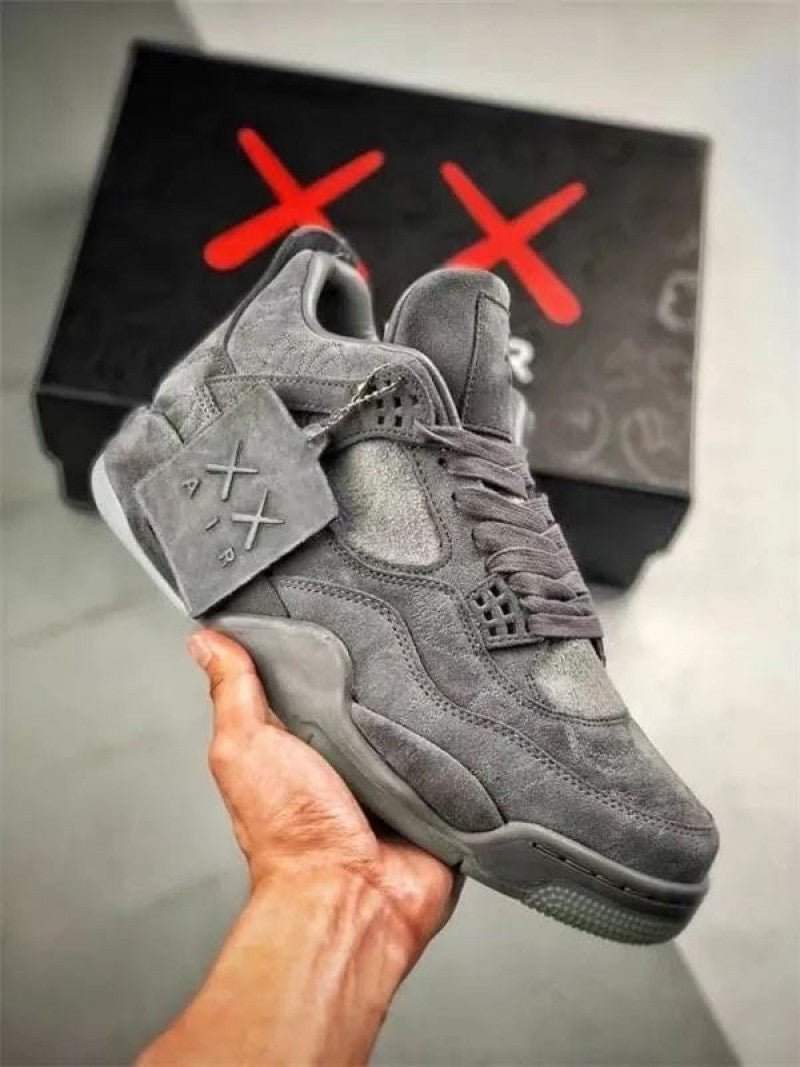 Nike Air Jordan Retro 4 Kaws Grey Semi UA