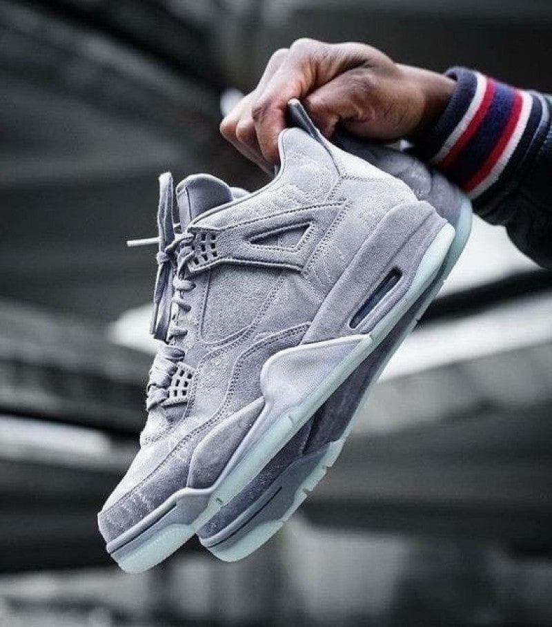 Nike Air Jordan Retro 4 Kaws Grey Semi UA