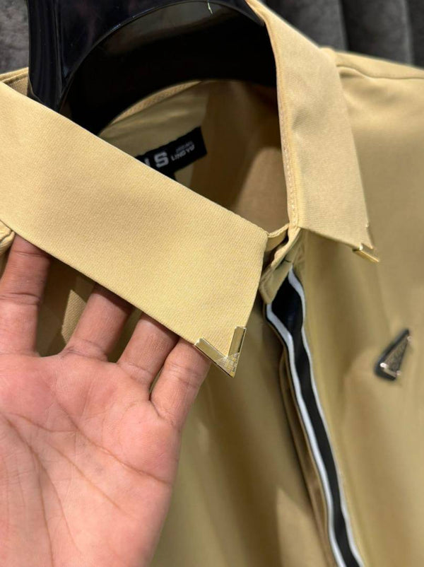 Prada IMPORTED STORE ARTICLE DIAMOND CHINA SHIRT
