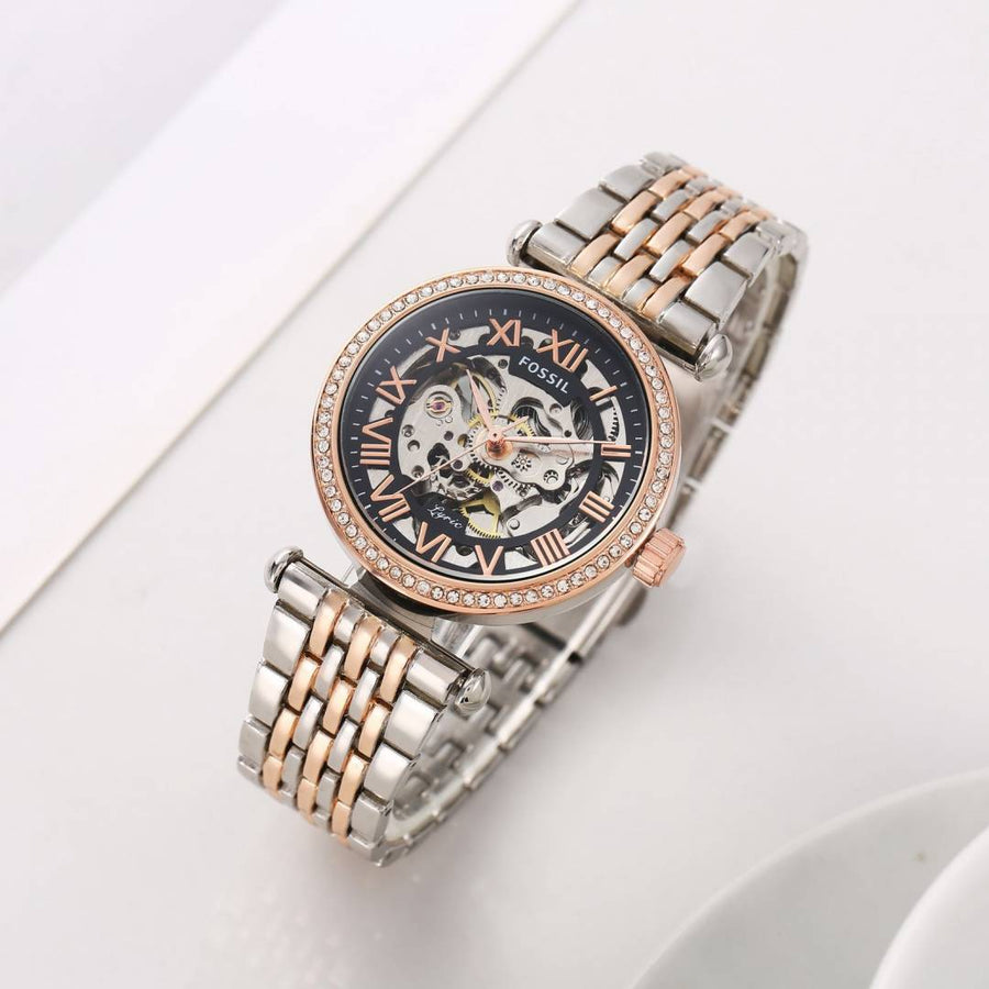 Fossil Lyric Automatic 2Ton-Copper-Black