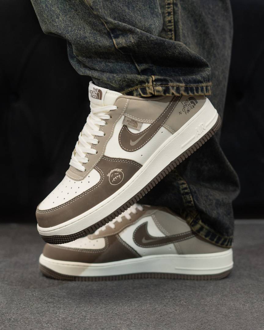 Nike Airforce 1 Thee North Face Mocha