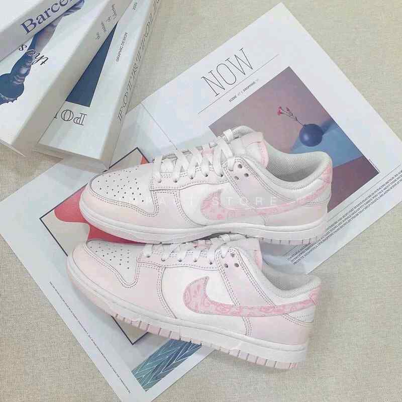 Nike sb dunk pink pasleiy for womens 510