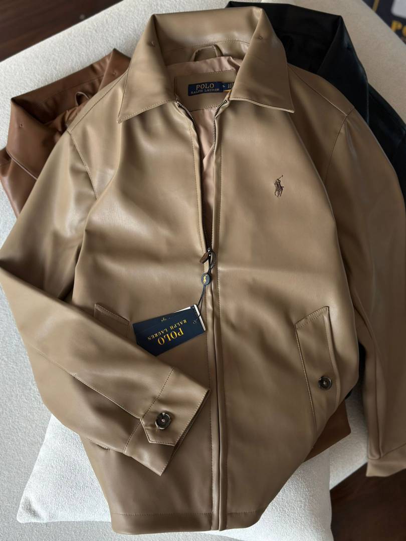 Ralph LAUUREN IMPORTED STORE ARTICLE JACKET LEATHER