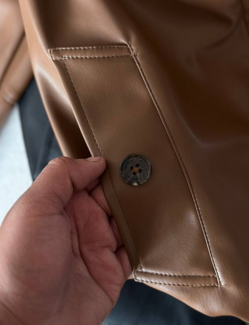 Ralph LAUUREN IMPORTED STORE ARTICLE JACKET LEATHER