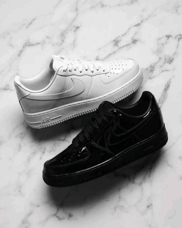 Nike Airforce 1 07 Black Patent 2617