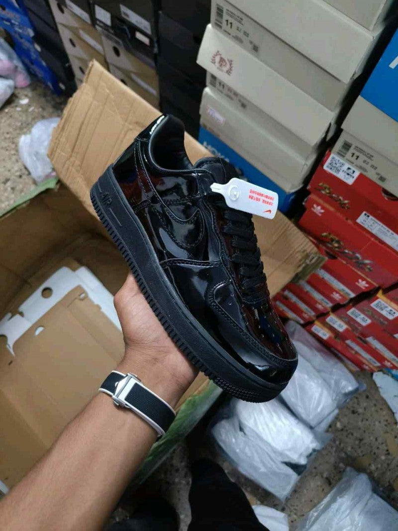 Nike Airforce 1 07 Black Patent 2617