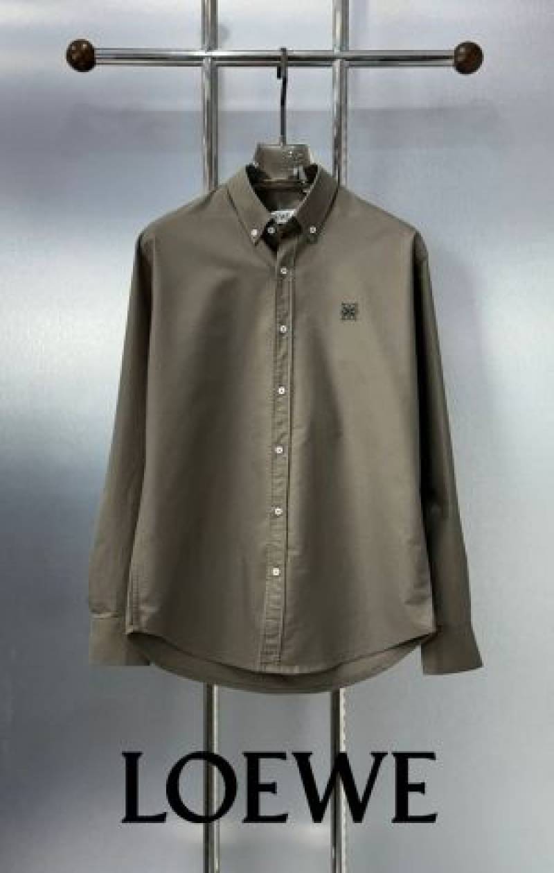 Loewe Chest Logo Full Sleeves Shirt
