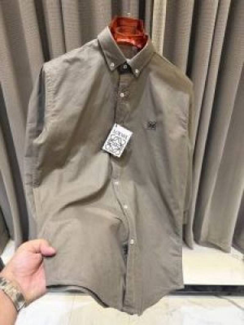 Loewe Chest Logo Full Sleeves Shirt
