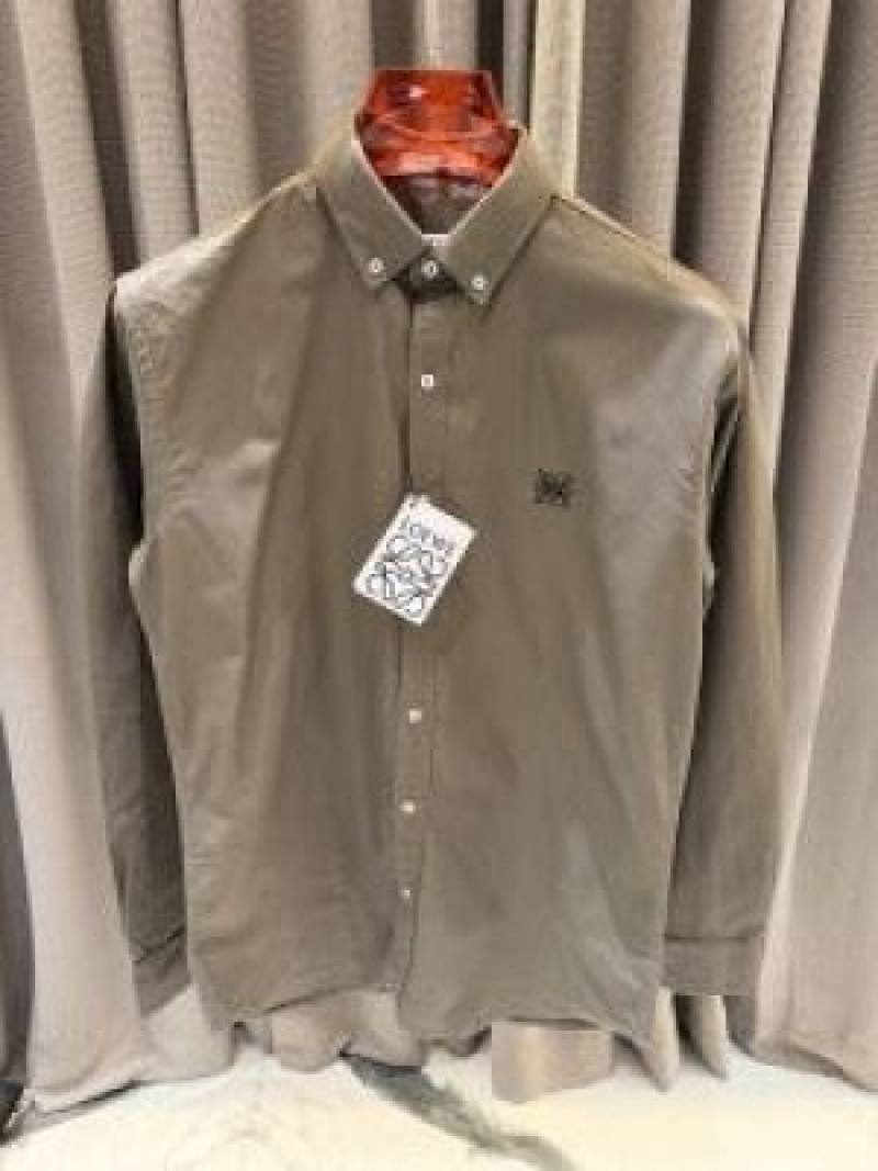 Loewe Chest Logo Full Sleeves Shirt