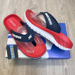 Skechers Go Recover Premium Navy Red White Simplex