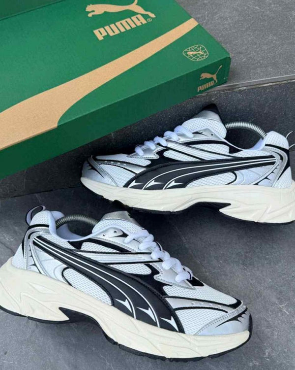 Puma Morphic Retro Black White 2156