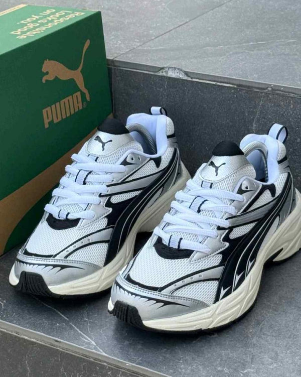 Puma Morphic Retro Black White 2156