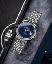 Seiko Oyster Perpetual Date Just Galaxy Blue