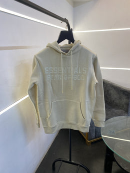 Essentials fear of god imported hoodie cream