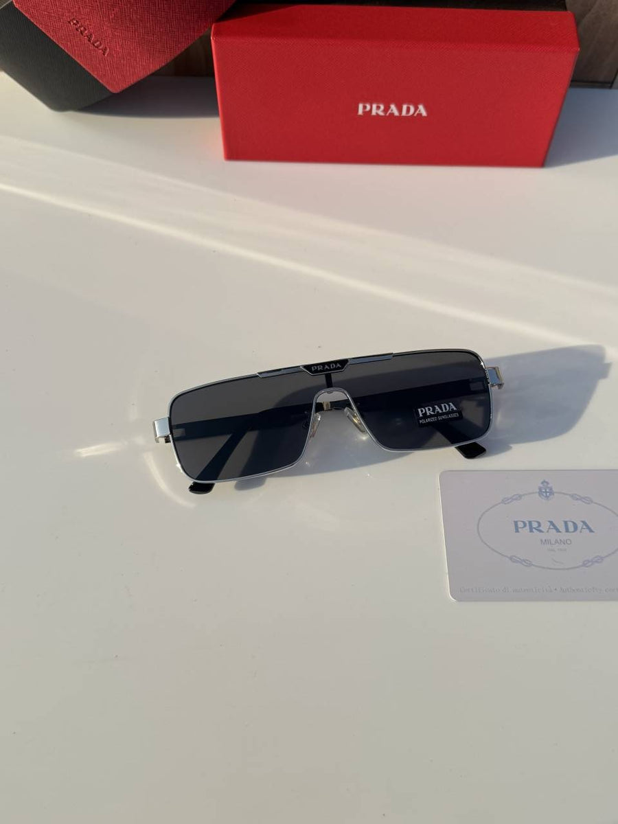 Prada 22028 silver black
