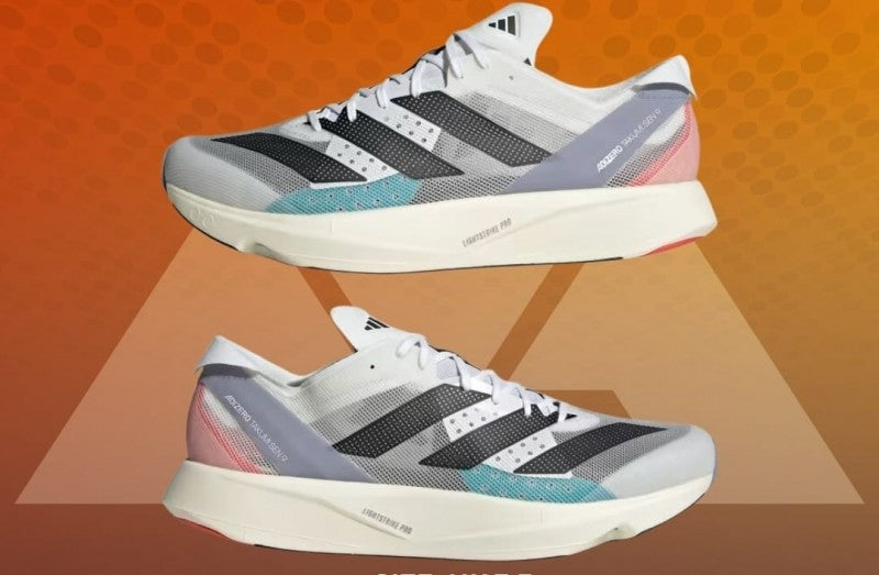 S adizero takumi sen 9 silver violet white