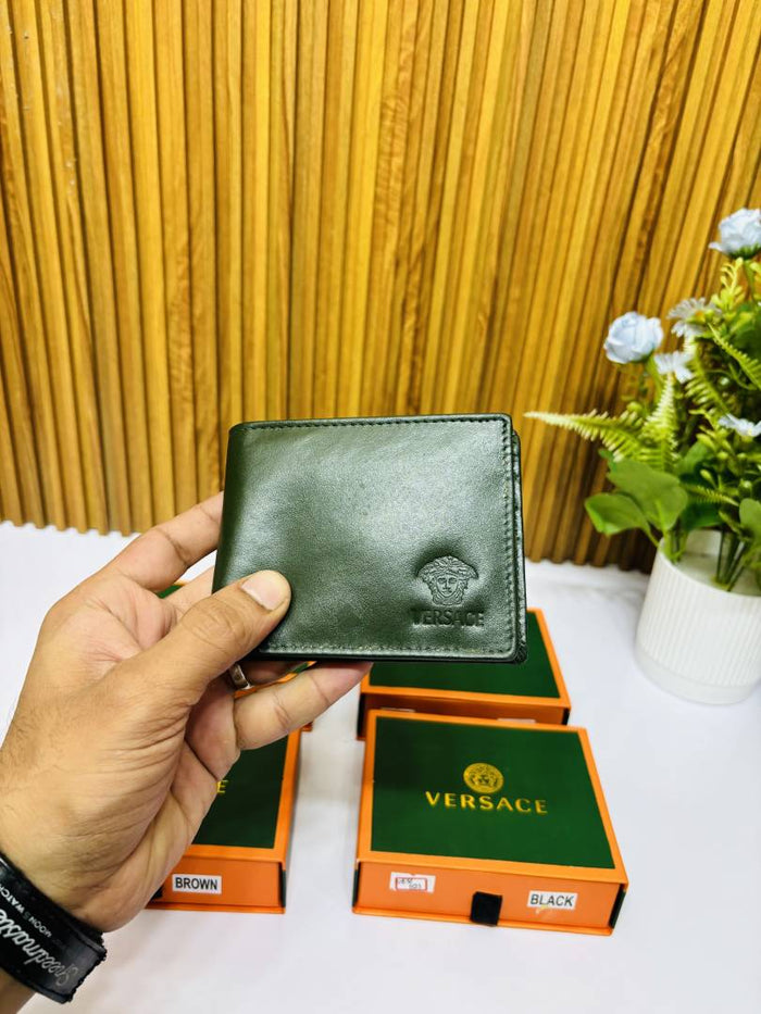 VERSACE GREEN PREMIUM QUALITY WALLET style idea
