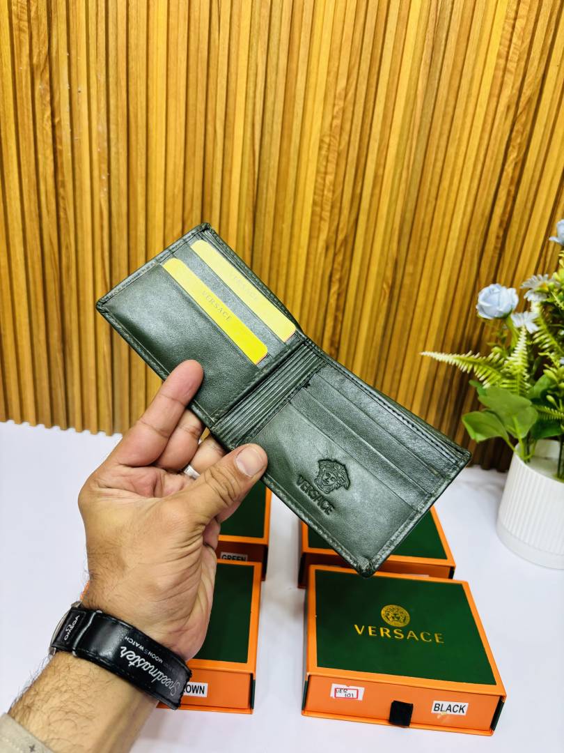 103 VERSACE GREEN PREMIUM QUALITY WALLET