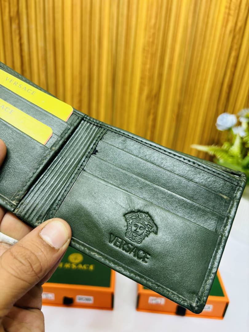103 VERSACE GREEN PREMIUM QUALITY WALLET