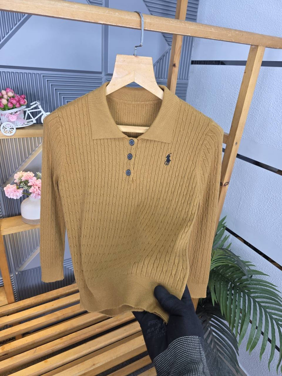 RL POLO SWEATSHIRT YELLOW S78-YL