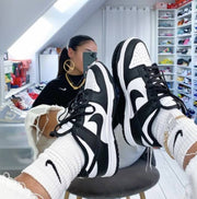 Dunk Low Panda Black White For Women 416