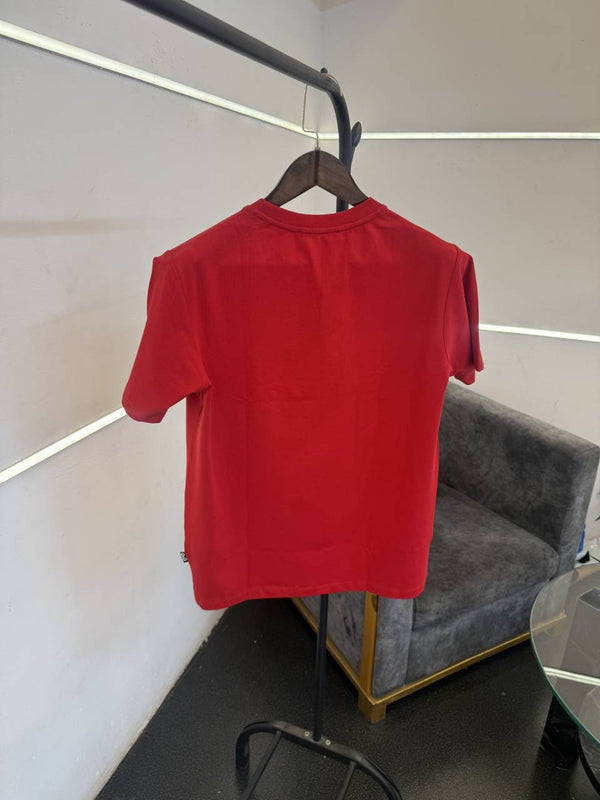 D&G turkey imported round neck tshirt red