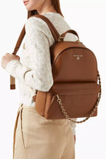 Michael1214 Kors MK Slater Premium Backpack With Dust Bag (Brown - 1214)