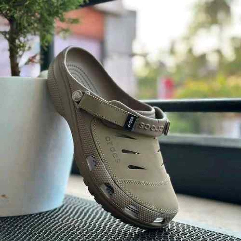 Crocs Yukon Green Brown Clog 1