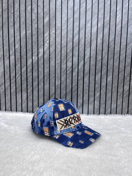 Burberry_Checks_Front_Logo_Premium_Unisex_Cap_With_Safety_Box