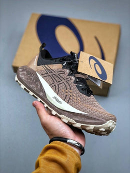 Asics gel trabuco 13 taupe grey black