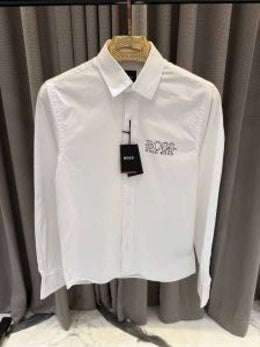 BOSSS OXFORD SHIRTS White