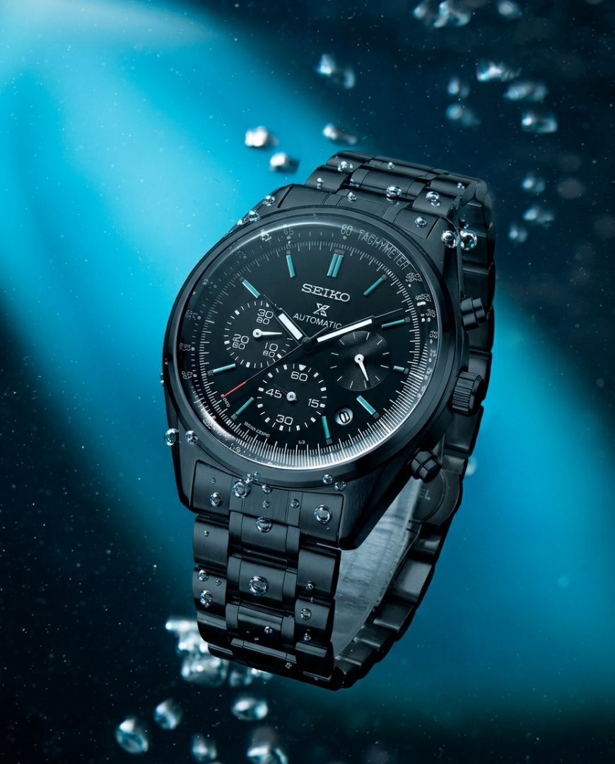 Seiko Prospex Chronograph full-Black