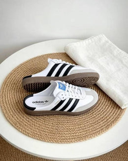 Adidas Samba Mule White Black For women 669