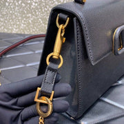 Valentynoo Black VSling TopHandle ShoulderBag With dustCover