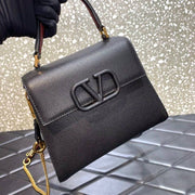 Valentynoo Black VSling TopHandle ShoulderBag With dustCover