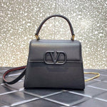 Valentynoo Black VSling TopHandle ShoulderBag With dustCover