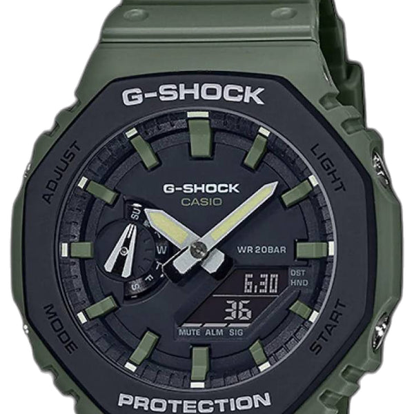 Casio G Shock Ga2100 full green