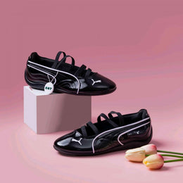 Pummaa. Speedcat Ballet Glossy Black