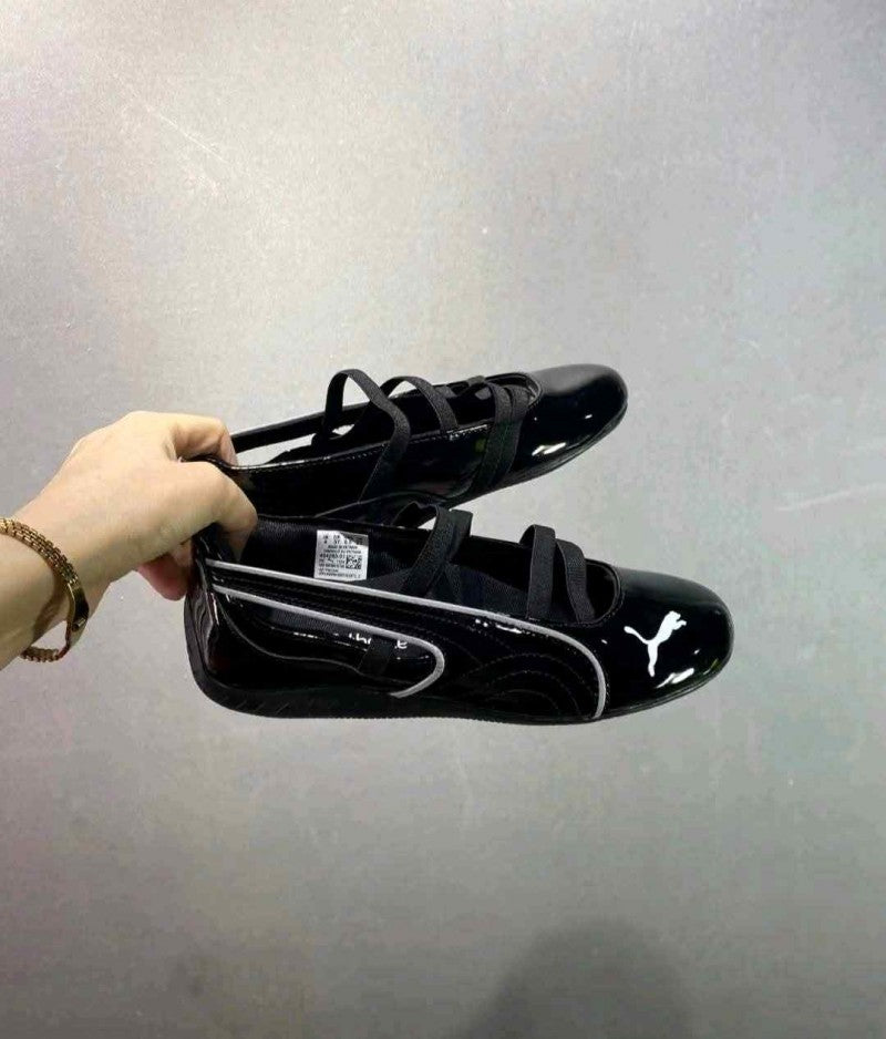 Pummaa. Speedcat Ballet Glossy Black