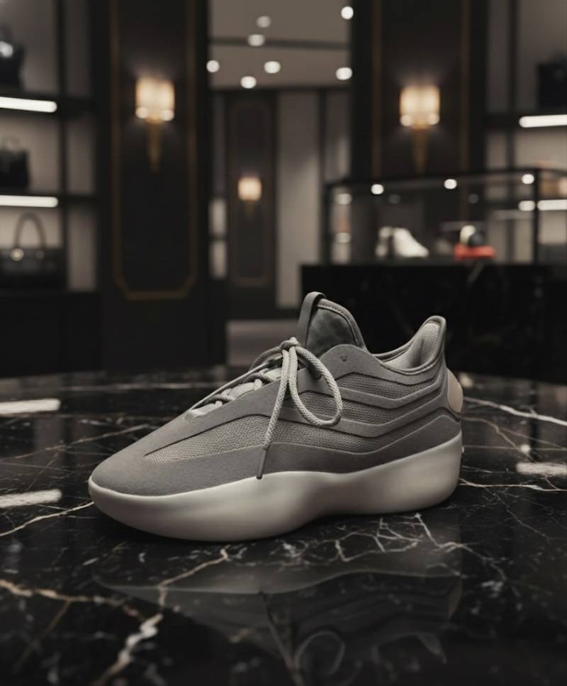 Adidas fear of god athletics basketball low putty beige