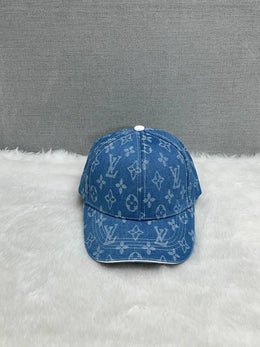 Louis Vuitton_Monogram_Denim_Sky_Blue_Premium_Unisex_Cap_With_Safety_Box