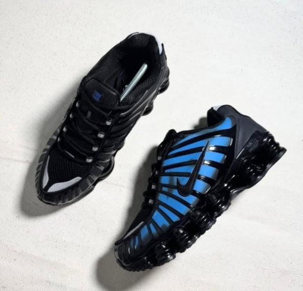 Nike shox TL Black Blue Thermal colour change