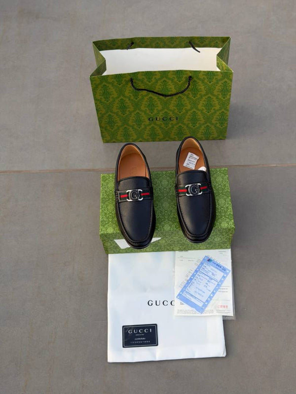 Gucii Premium Leather Loafers
