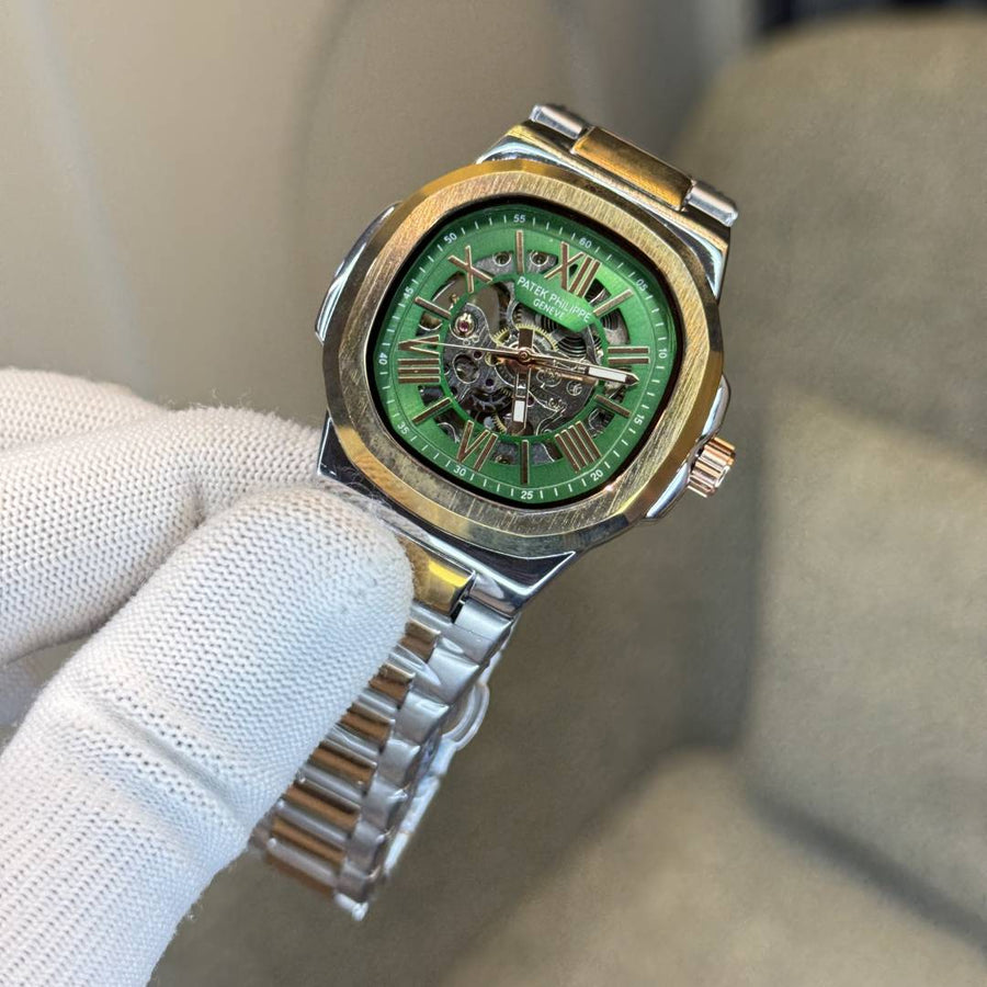 Patek Philipe_Automatic_TwoToneGreen_055